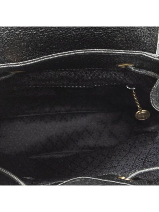 Gucci Mini Bamboo Backpack Sac Black Suede Leather main image 5